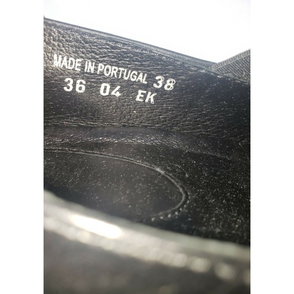 Dansko Clogs Women Size 7.5 8 38 Black Aubrey Leather Pleated‎ Leather - Picture 8 of 8